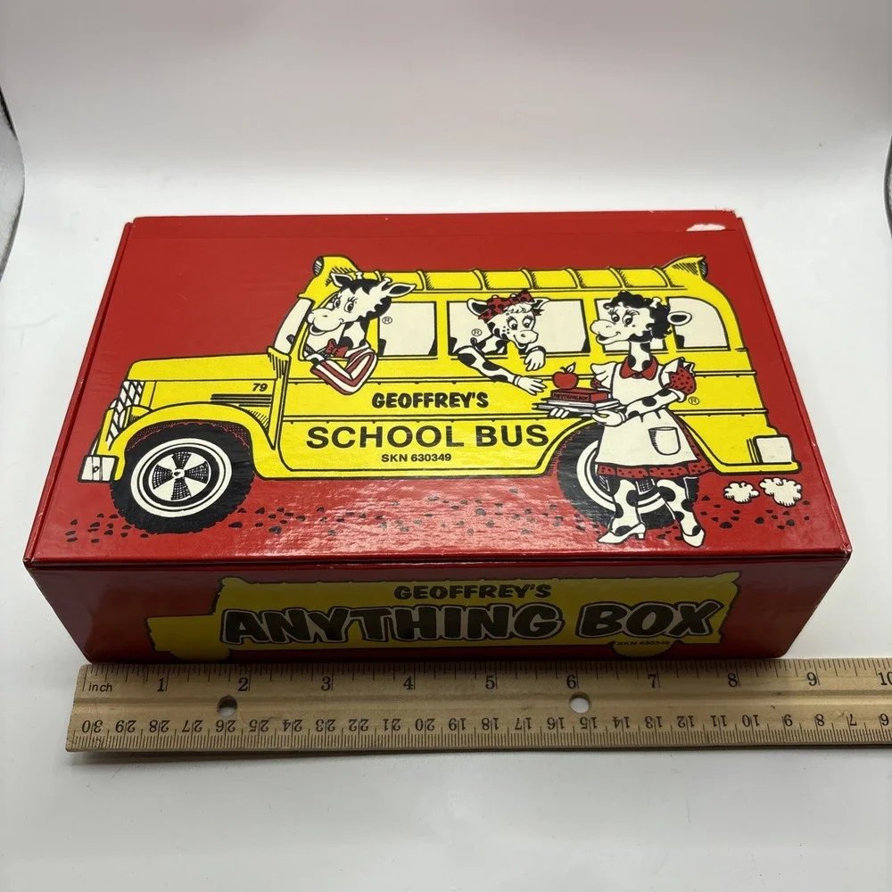 Vintage Geoffrey's Anything Box - 1973 Toys R Us Art‎ Storage Pencils Giraffe